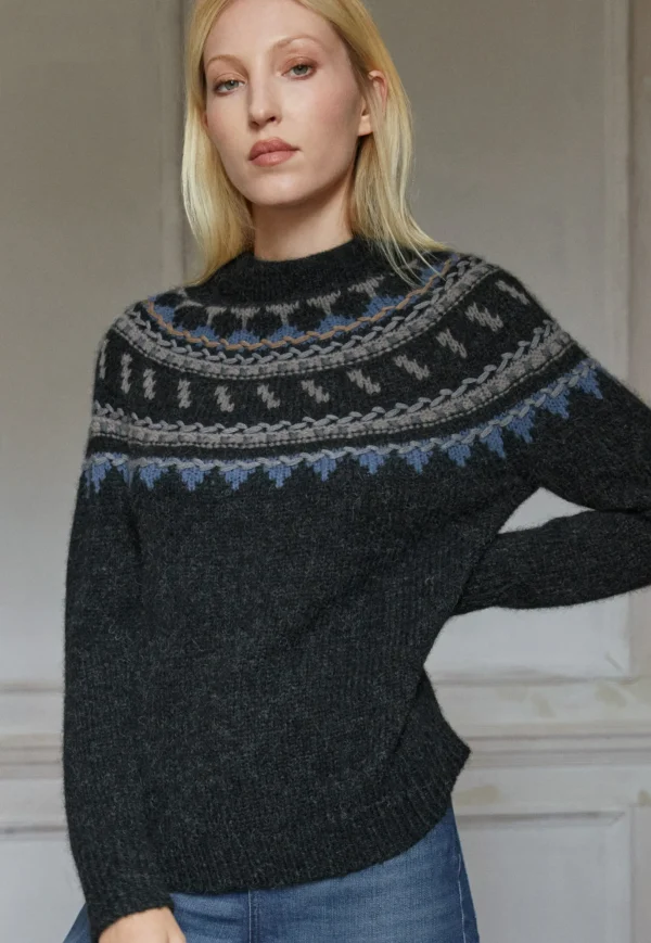 Women Wrap London Knitwear*Fair Isle Sweater