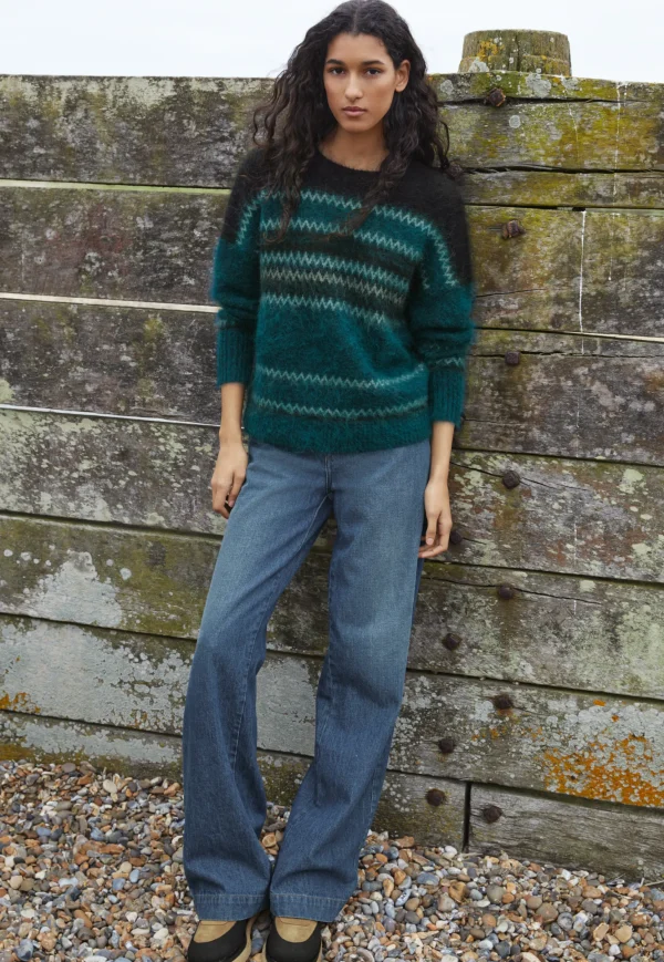 Women Wrap London Knitwear*Fair Isle Sweater