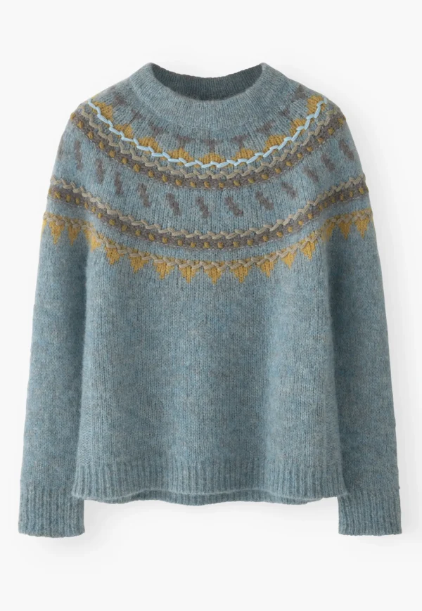 Women Wrap London Knitwear*Fair Isle Sweater