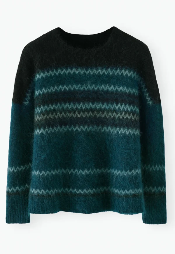Women Wrap London Knitwear*Fair Isle Sweater