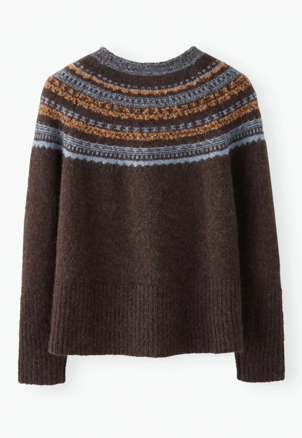 Women Wrap London Knitwear*Fair Isle Sweater