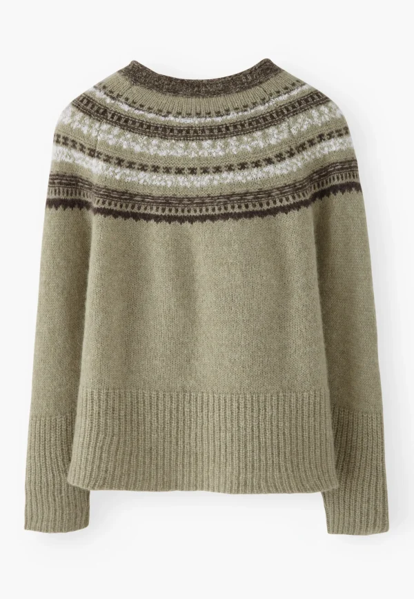 Women Wrap London Knitwear*Fair Isle Sweater