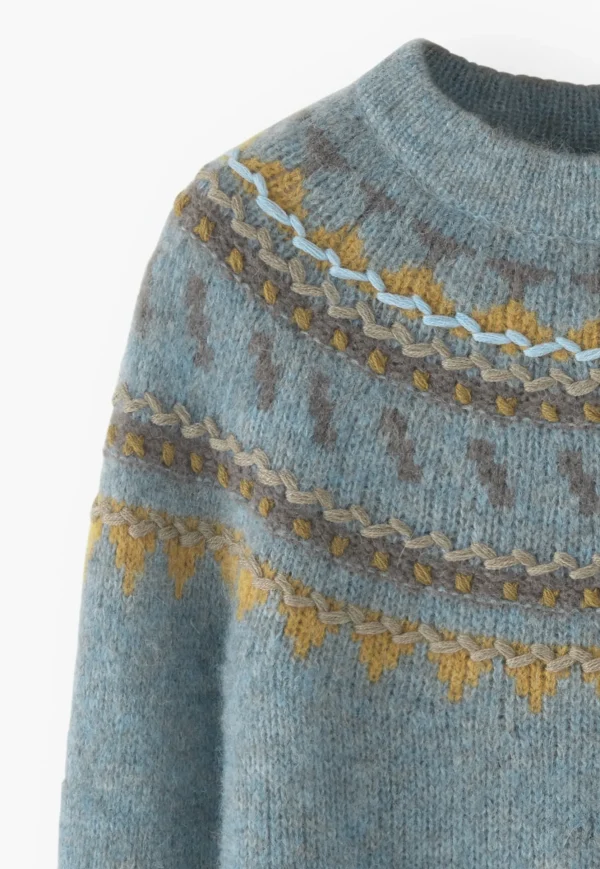 Women Wrap London Knitwear*Fair Isle Sweater