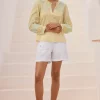 Women Wrap London Jeans & Trousers*Flap-Pocket Shorts
