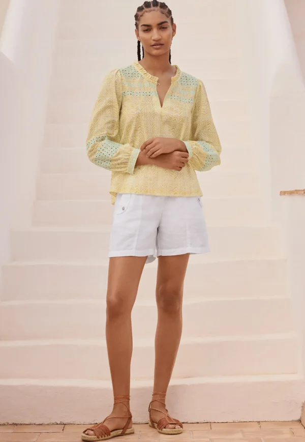 Women Wrap London Jeans & Trousers*Flap-Pocket Shorts