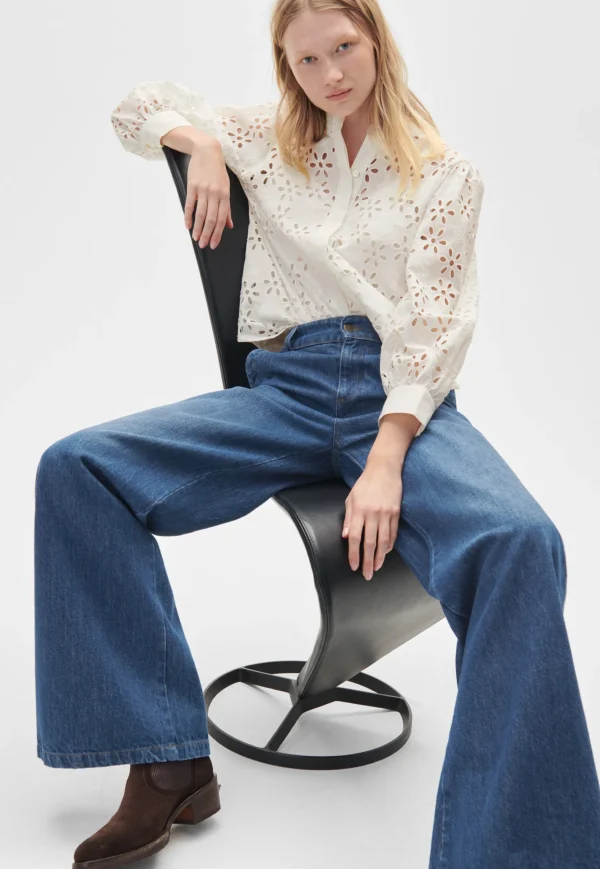 Women Wrap London Jeans & Trousers*Full Length Wide-Leg Jeans