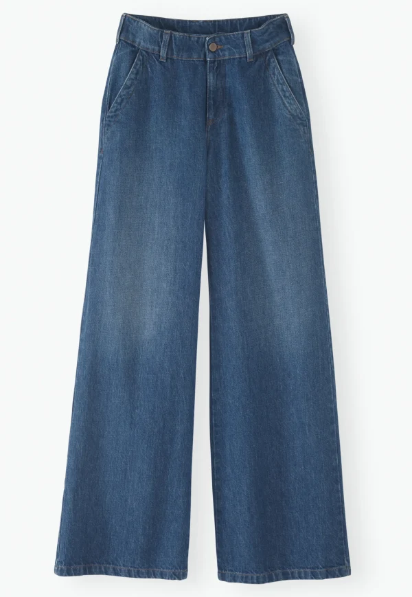 Women Wrap London Jeans & Trousers*Full Length Wide-Leg Jeans