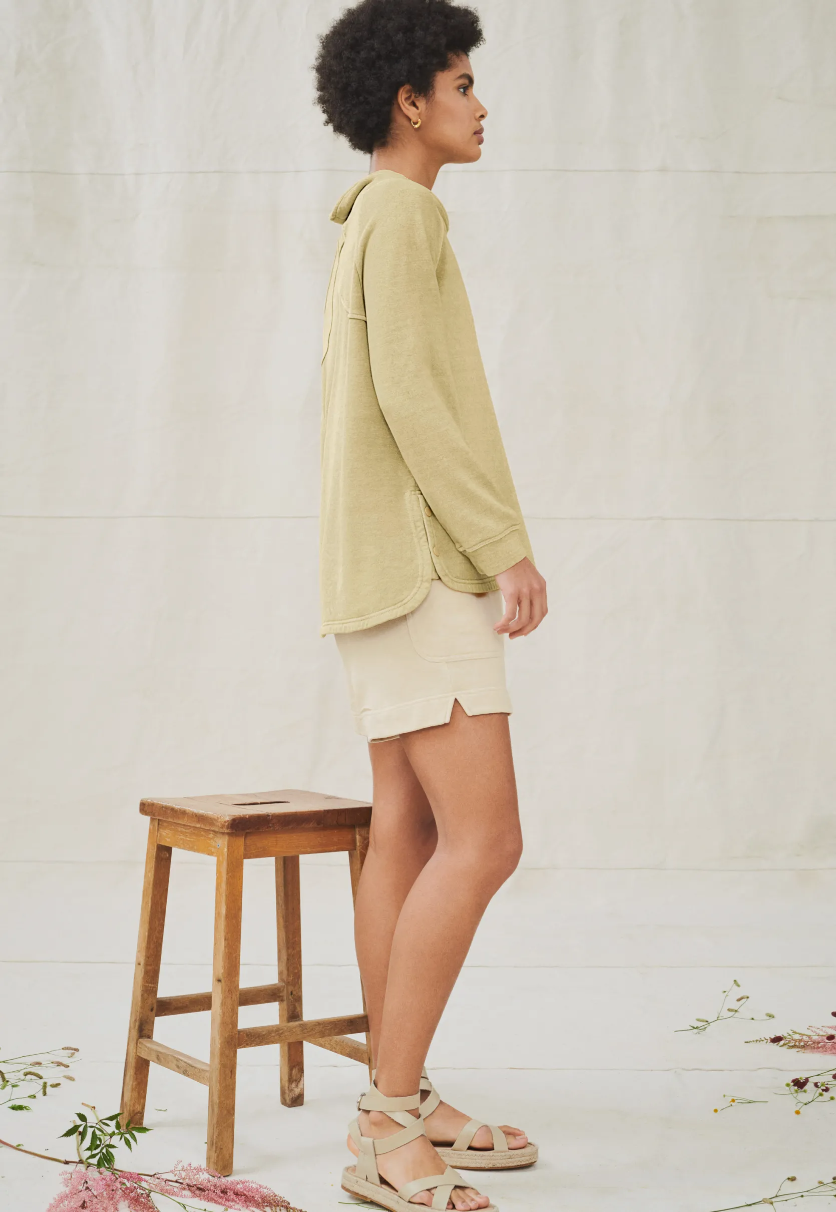 funnelneck_sweatshirt_1.webp Women Wrap London Jersey Tops*Funnel-Neck Sweatshirt