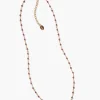 Women Wrap London Jewellery*Garnet Beaded Necklace