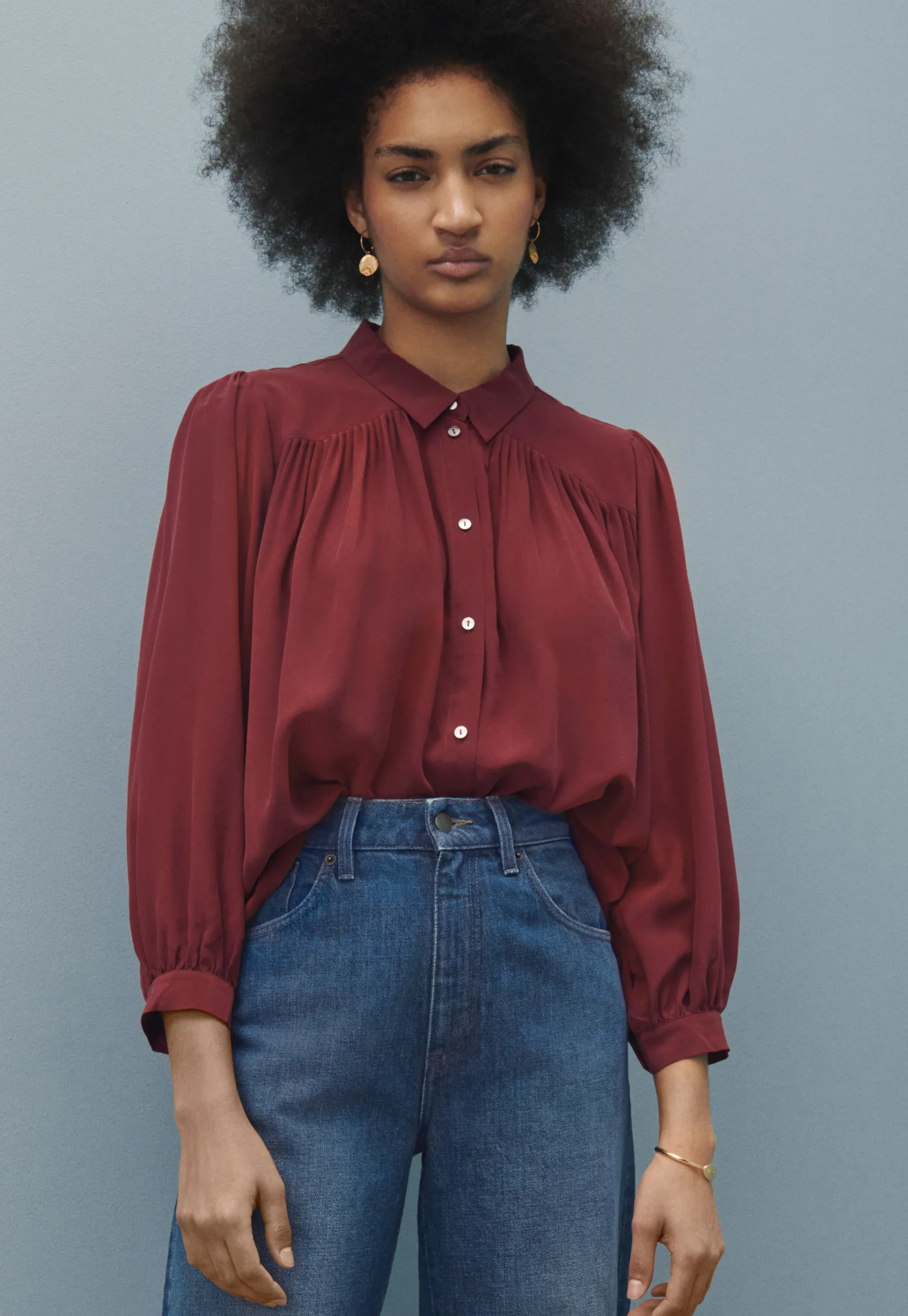 gathered_blouse_0-1.webp Women Wrap London Shirts & Tops*Gathered Blouse