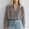 Women Wrap London Shirts & Tops*Gathered Blouse
