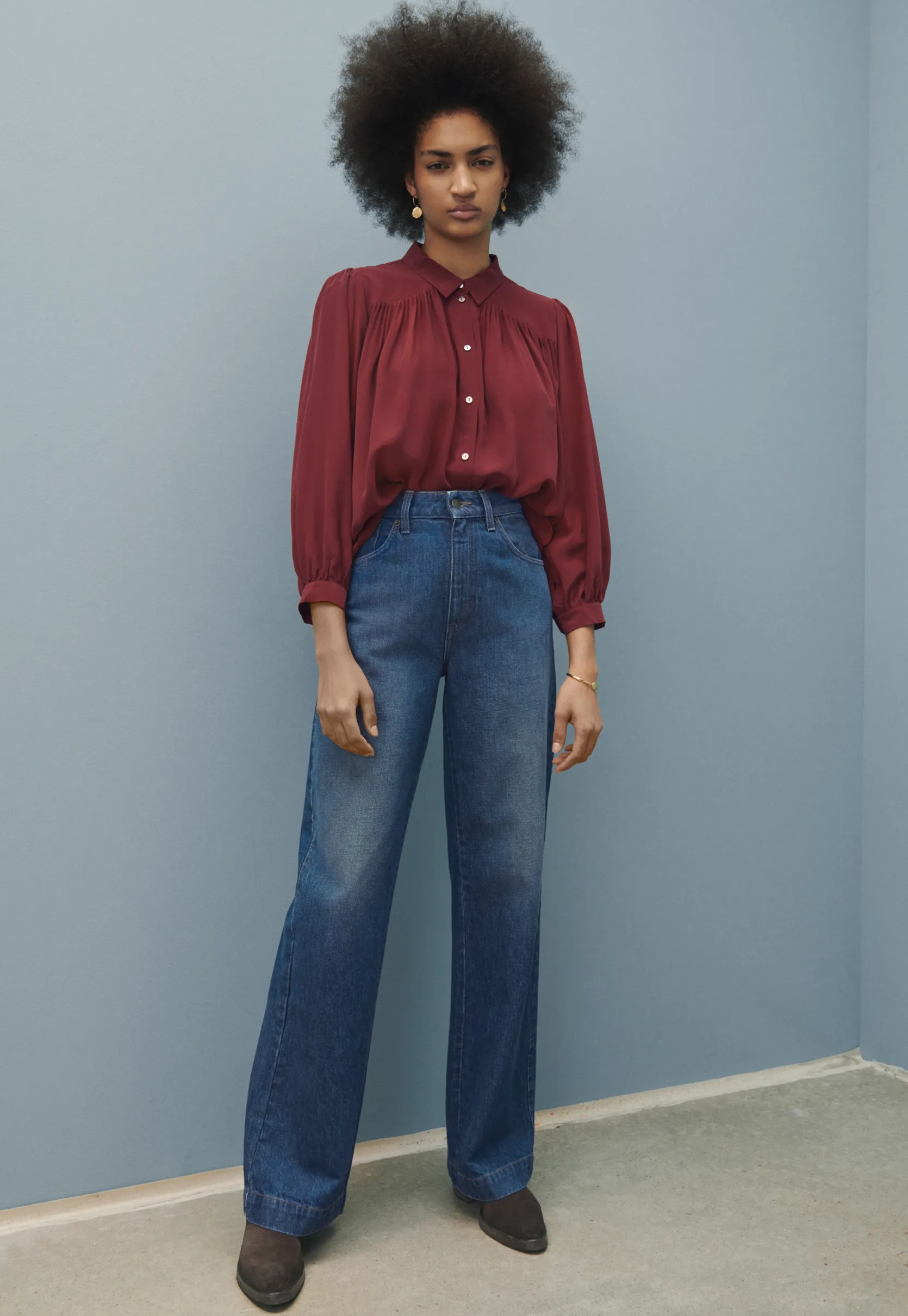 gathered_blouse_4-1.webp Women Wrap London Shirts & Tops*Gathered Blouse
