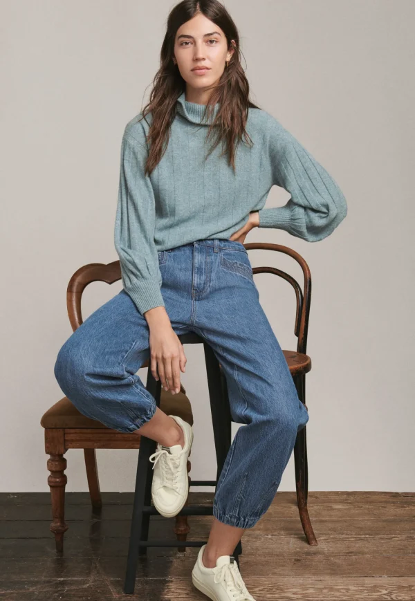 Women Wrap London Jeans & Trousers*Gathered-Cuff Jeans