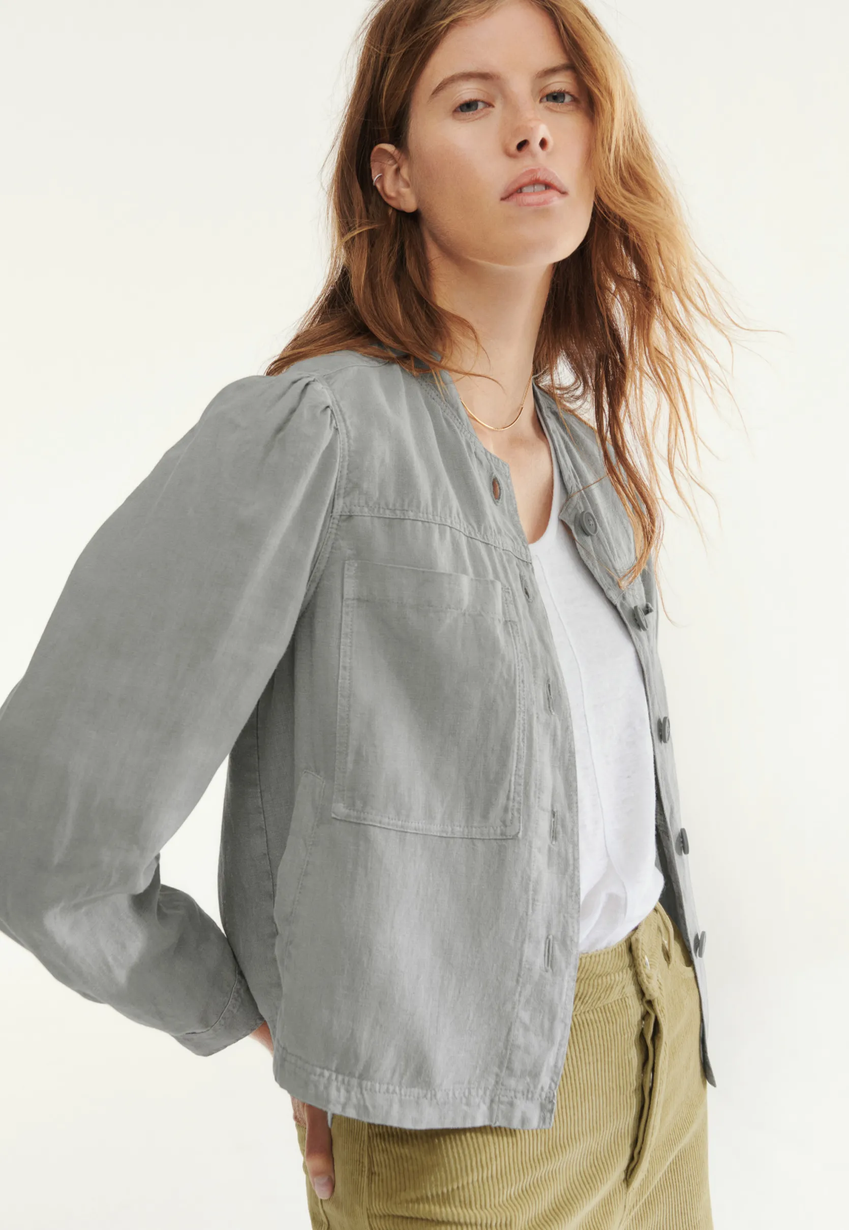 gatheredsleeve_jacket_0.webp Women Wrap London Jackets & Coats*Gathered-Sleeve Jacket