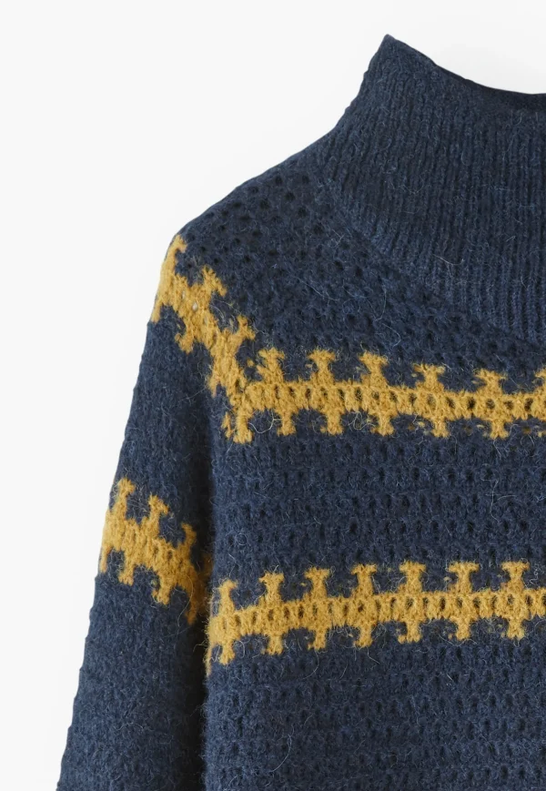 Women Wrap London Knitwear*Hand-Crochet Sweater