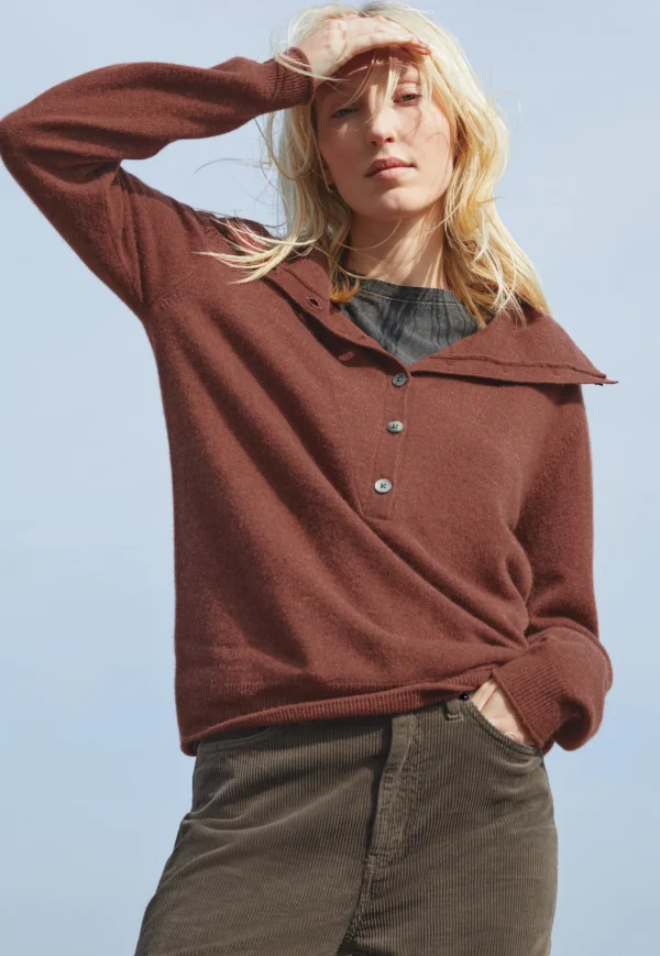 Women Wrap London Knitwear*High-Neck Sweater
