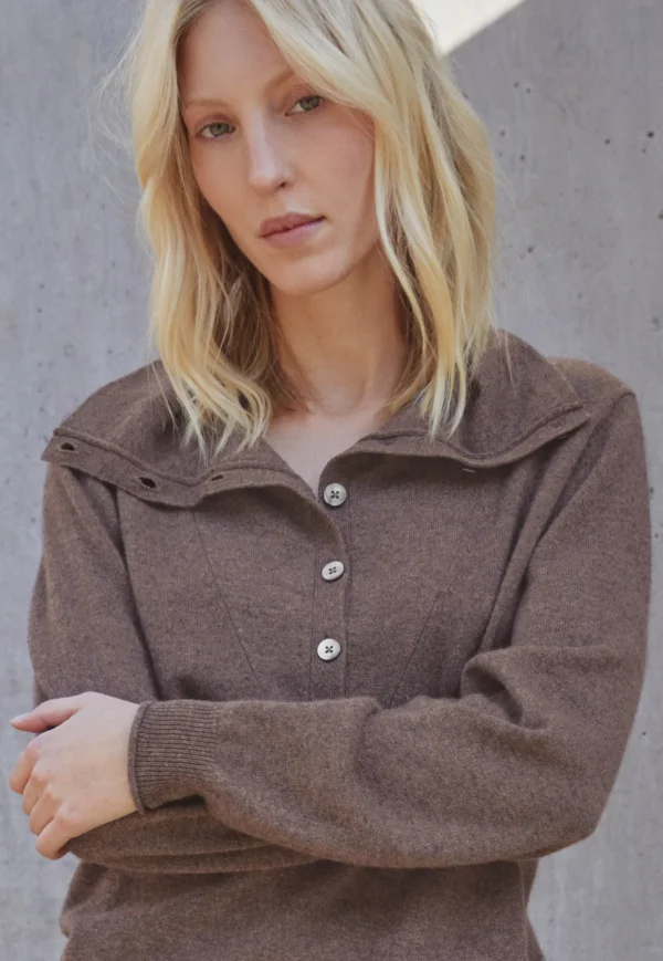 Women Wrap London Knitwear*High-Neck Sweater