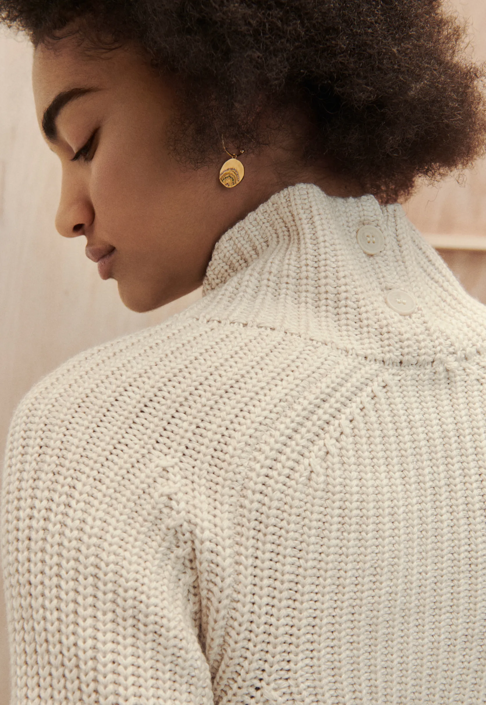 highneck_sweater_1-8.webp Women Wrap London Knitwear*High-Neck Sweater