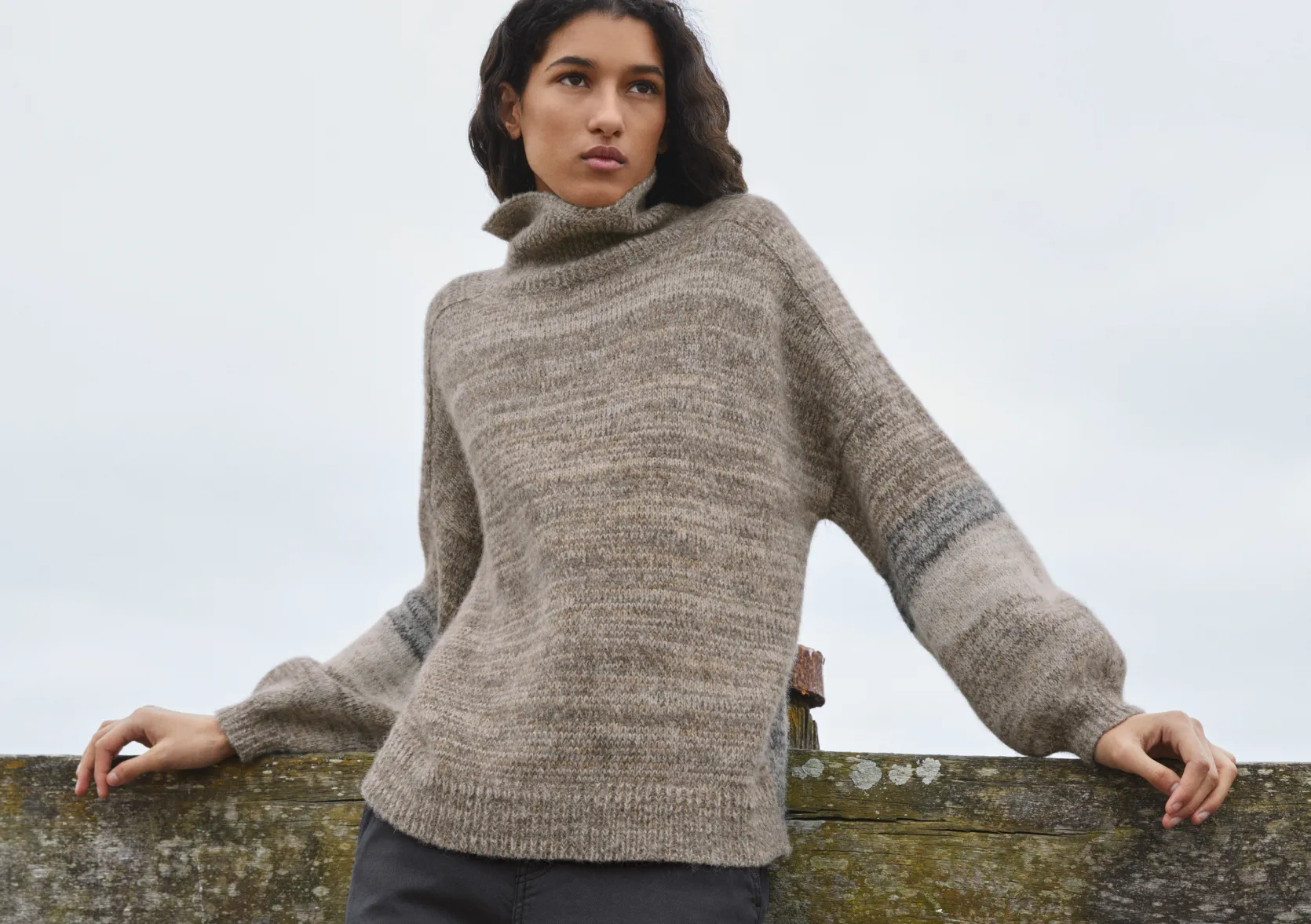 highneck_sweater_2-12.webp Women Wrap London Knitwear*High-Neck Sweater