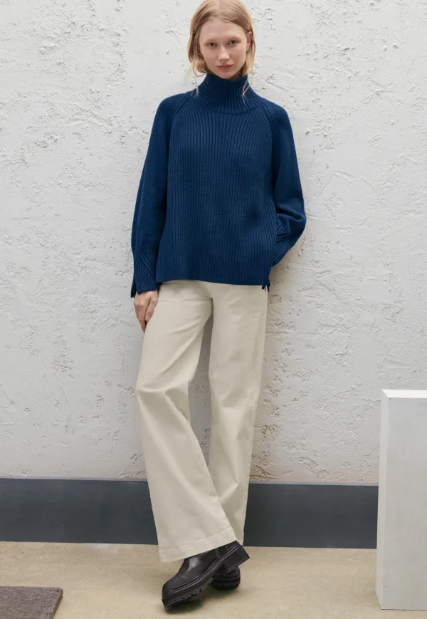 Women Wrap London Knitwear*High-Neck Sweater
