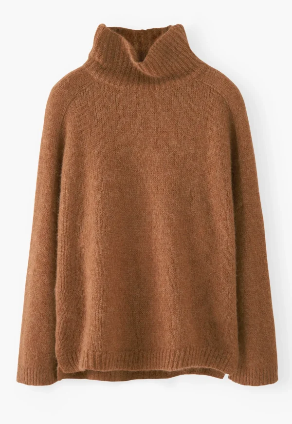 Women Wrap London Knitwear*High-Neck Sweater