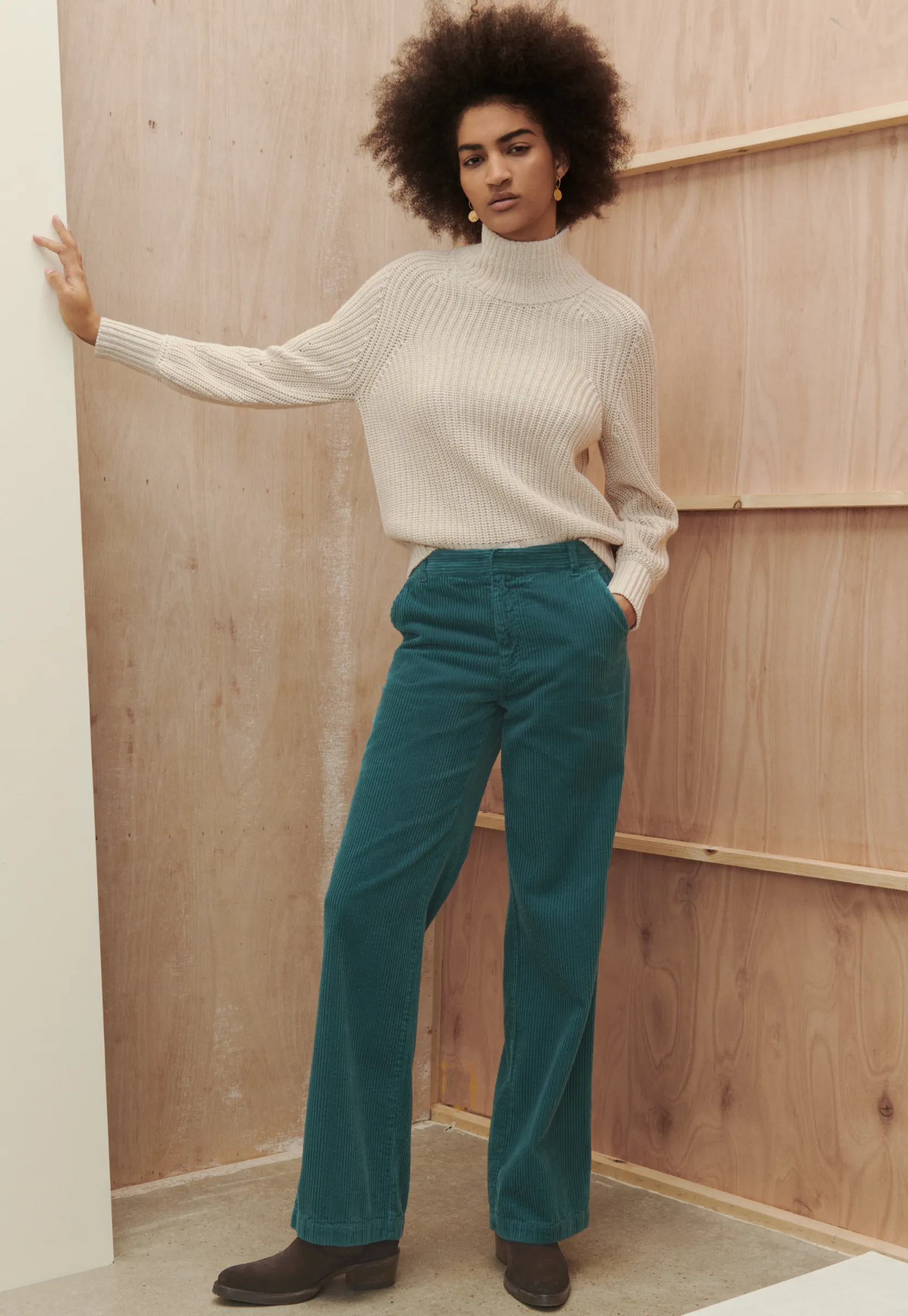 highneck_sweater_4-7.webp Women Wrap London Knitwear*High-Neck Sweater