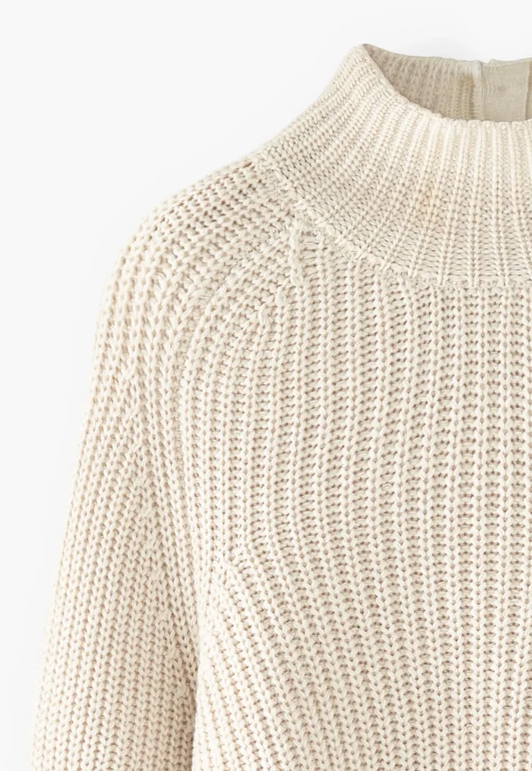 Women Wrap London Knitwear*High-Neck Sweater