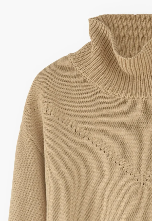 Women Wrap London Knitwear*High-Neck Sweater