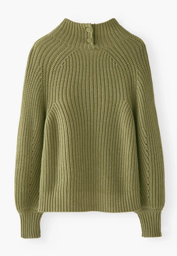 Women Wrap London Knitwear*High-Neck Sweater