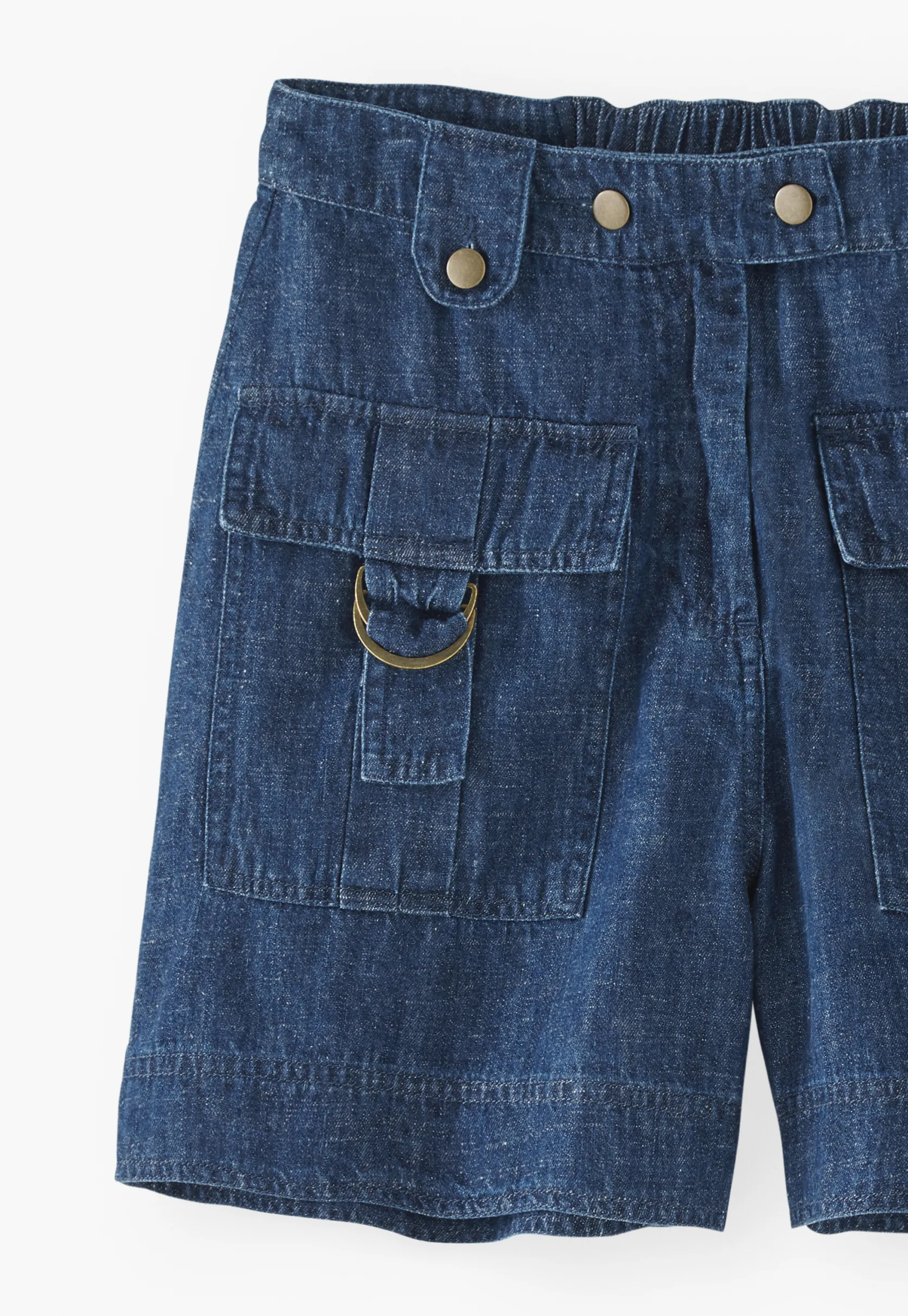 indigo_shorts_3.webp Women Wrap London Jeans & Trousers*Indigo Shorts