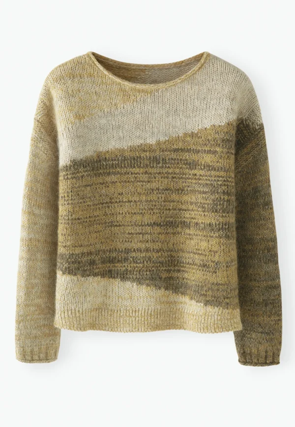Women Wrap London Knitwear*Intarsia Sweater