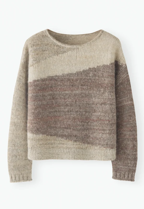 Women Wrap London Knitwear*Intarsia Sweater