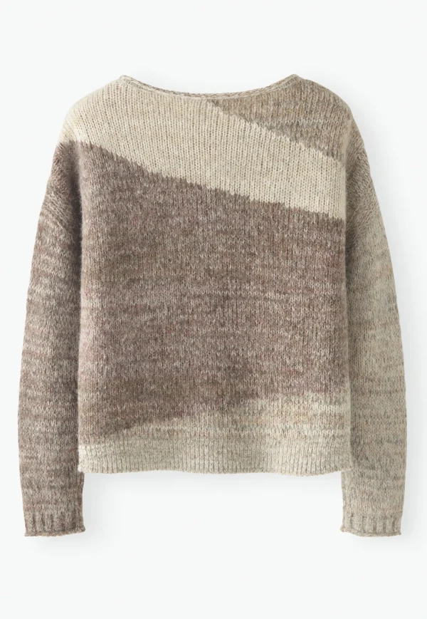 Women Wrap London Knitwear*Intarsia Sweater