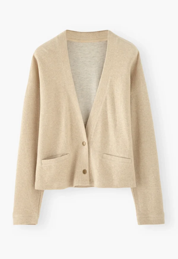 Women Wrap London Jersey Tops*Jersey Cardigan