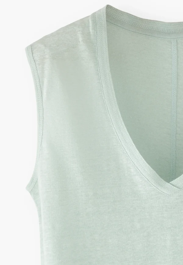 Women Wrap London Jersey Tops*Jersey Tank