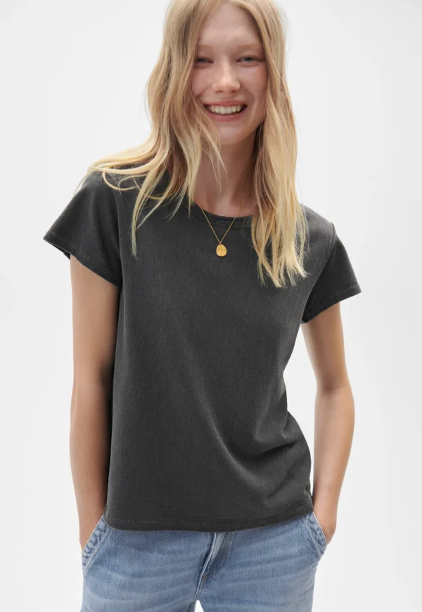 Women Wrap London Jersey Tops*Jersey T-Shirt