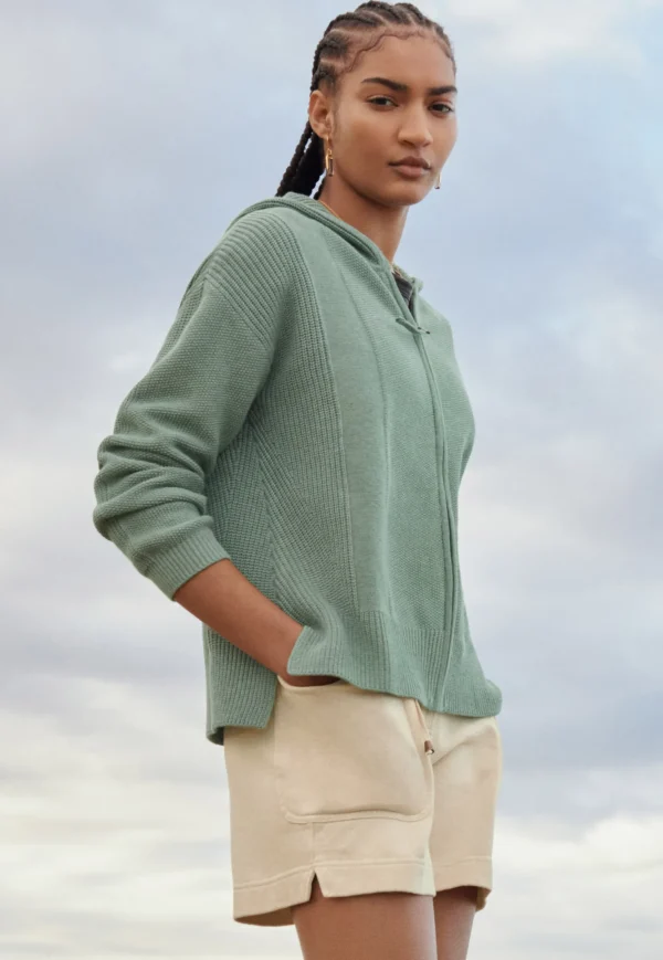 Women Wrap London Knitwear*Knitted Hoodie