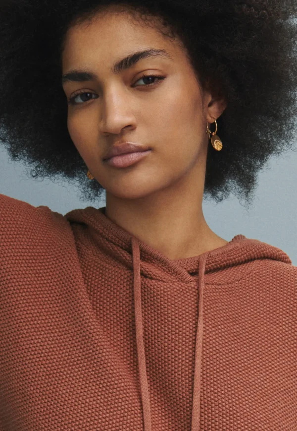 Women Wrap London Knitwear*Knitted Hoodie