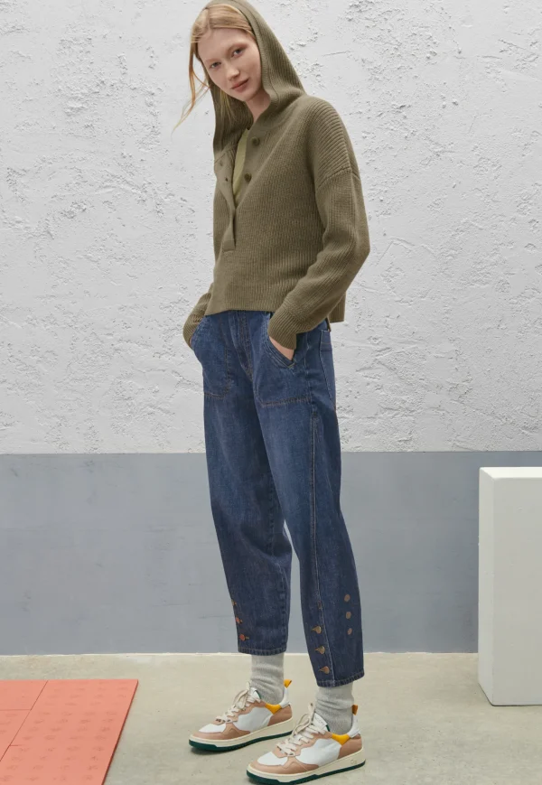 Women Wrap London Knitwear*Knitted Hoodie
