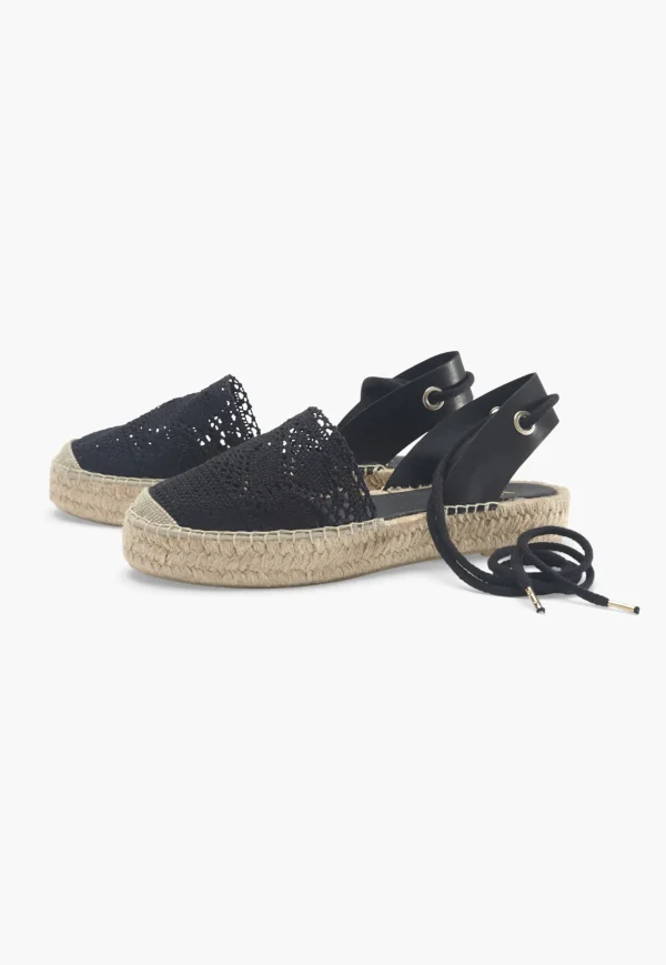Women Wrap London Footwear*Lace-Front Espadrilles