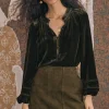 Women Wrap London Shirts & Tops*Lace-Sleeve Blouse