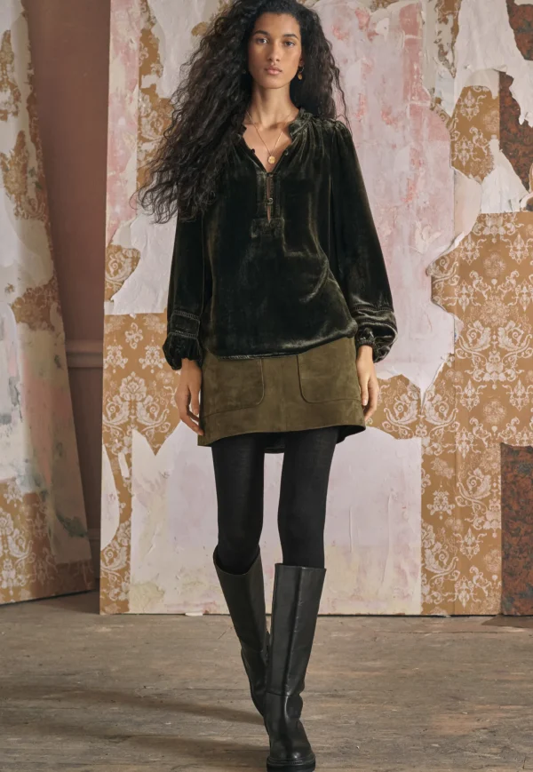 Women Wrap London Shirts & Tops*Lace-Sleeve Blouse