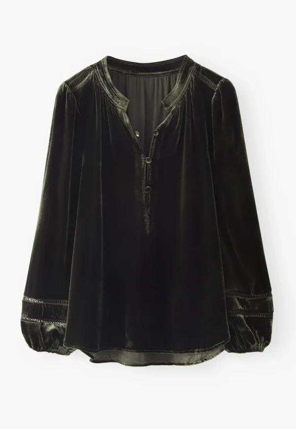 Women Wrap London Shirts & Tops*Lace-Sleeve Blouse
