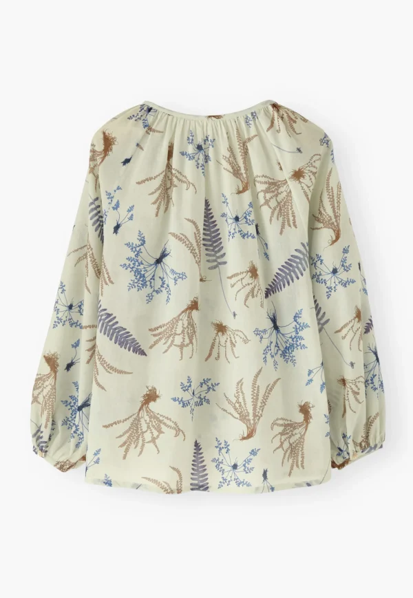 Women Wrap London Shirts & Tops*Leaf-Print Blouse