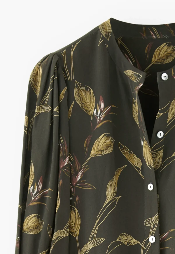 Women Wrap London Dresses & Skirts*Leaf-Print Dress