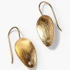 Women Wrap London Jewellery*Oval Drop Earrings