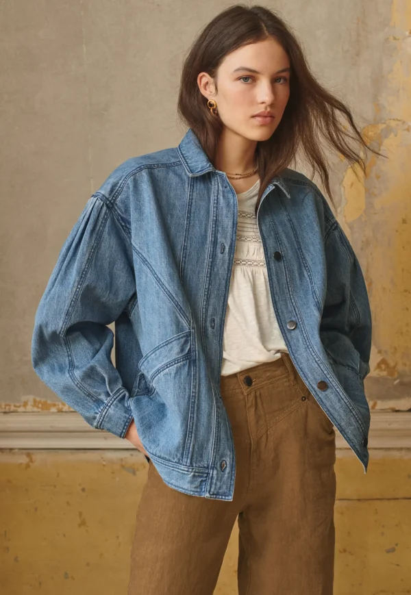 Women Wrap London Jackets & Coats*Oversized Denim Jacket