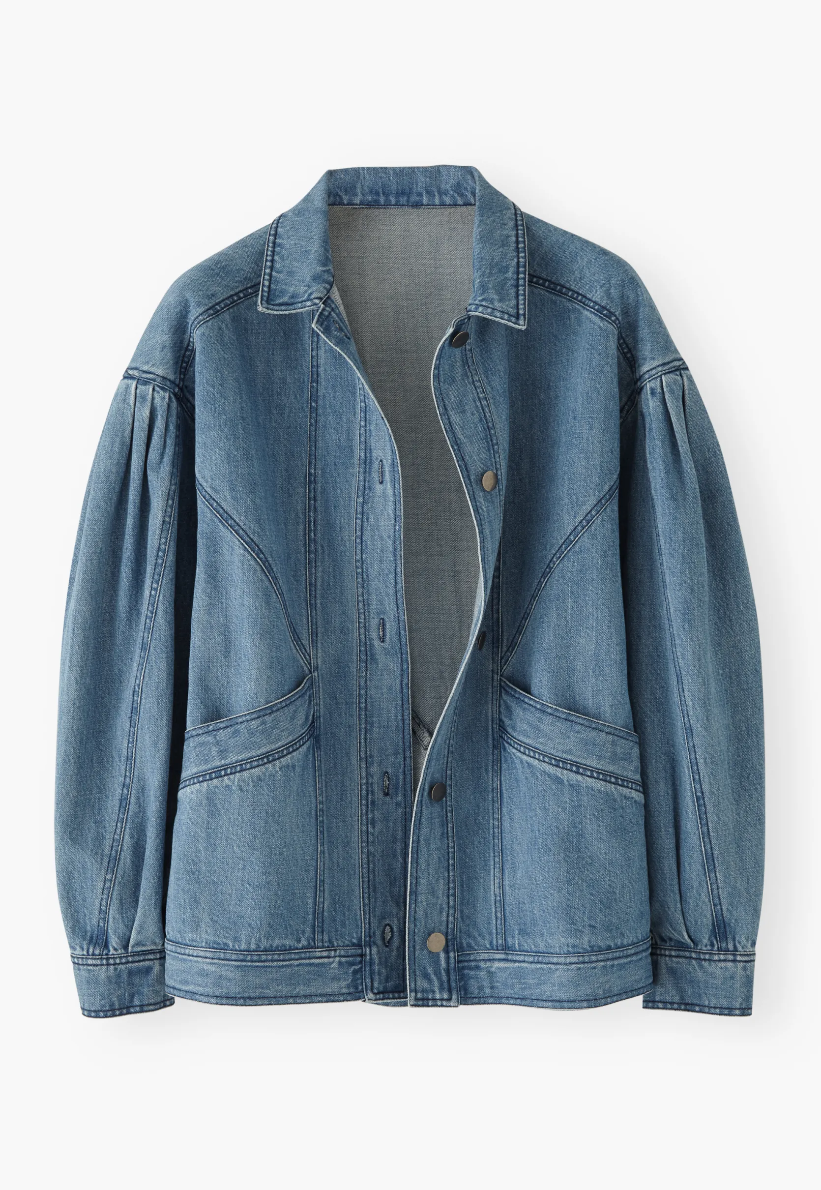 oversized_denim_jacket_2.webp Women Wrap London Jackets & Coats*Oversized Denim Jacket