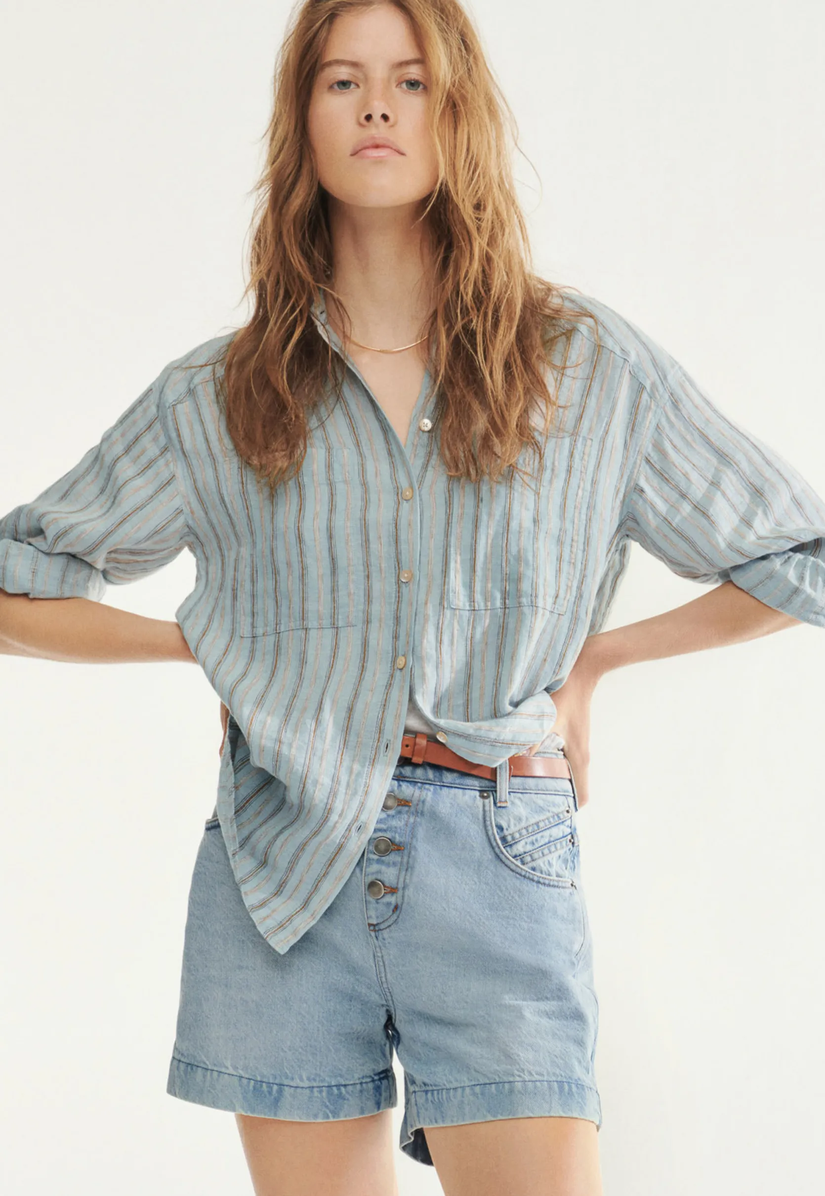 oversized_striped_shirt_0-1.webp Women Wrap London Shirts & Tops*Oversized Striped Shirt