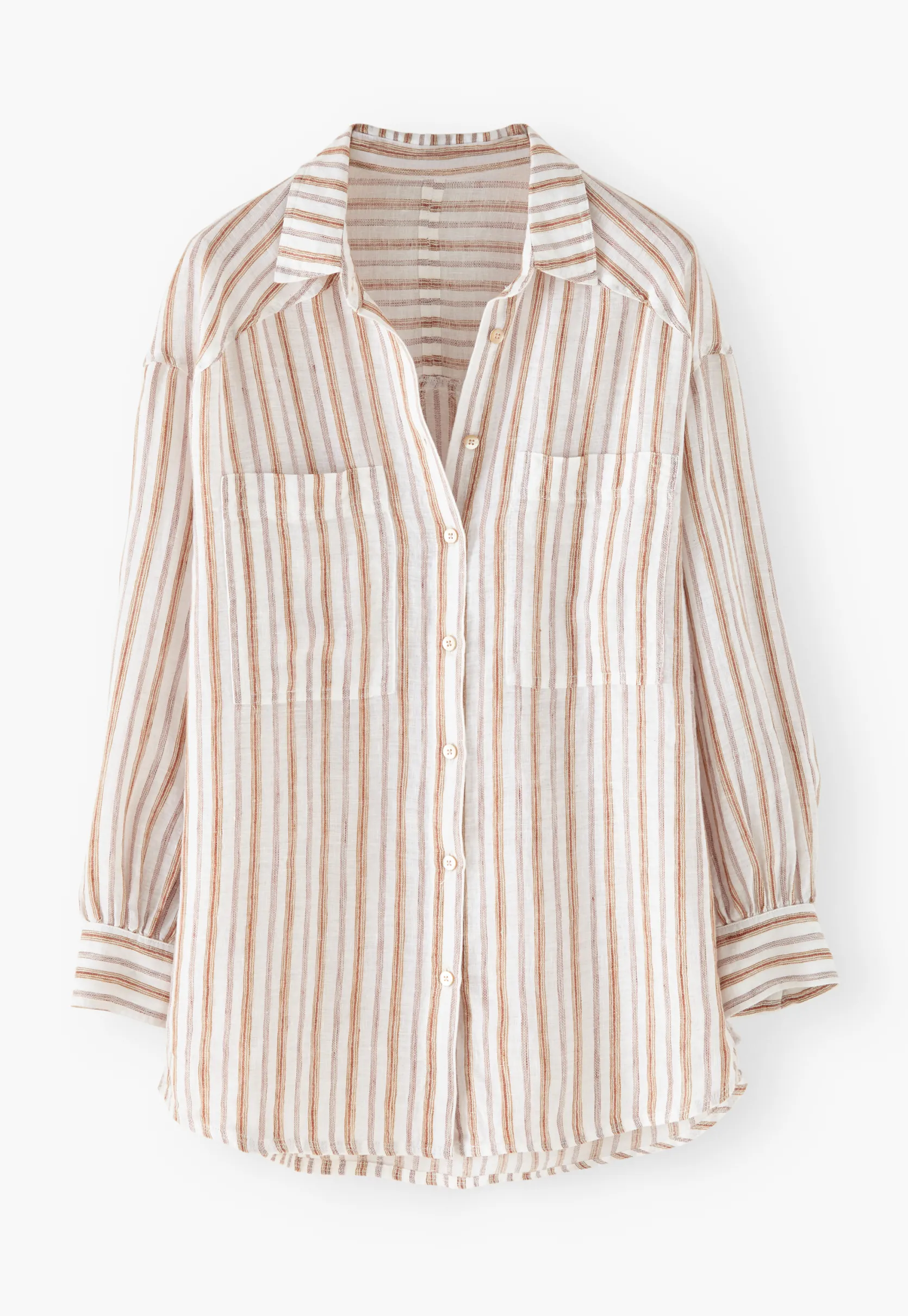 oversized_striped_shirt_1.webp Women Wrap London Shirts & Tops*Oversized Striped Shirt